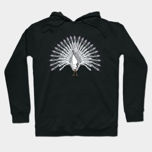 White Peacock Hoodie